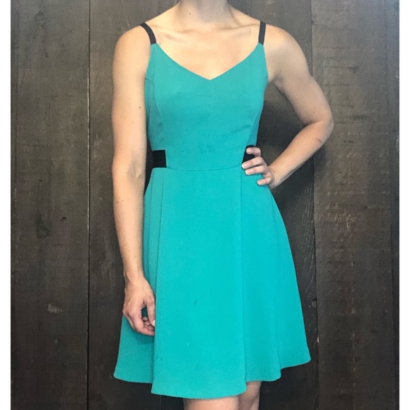 RACHEL by Rachel Roy Green A-Line Dress 2 - Picture 2 of 7